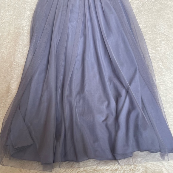 ASOS Lavender/Periwinkle Beaded Prom Style Drees - Picture 13 of 16